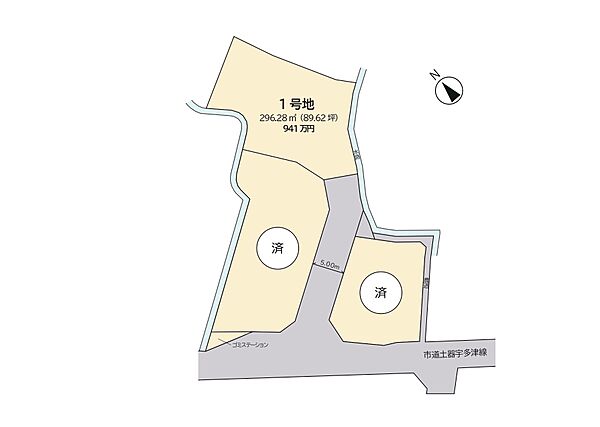 区画図：337000019756