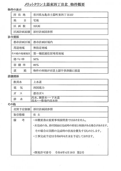 物件概要