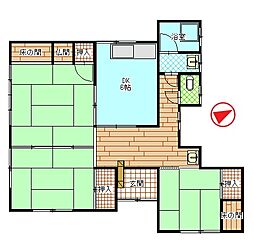 高松市池田町 一戸建 3DKの間取り