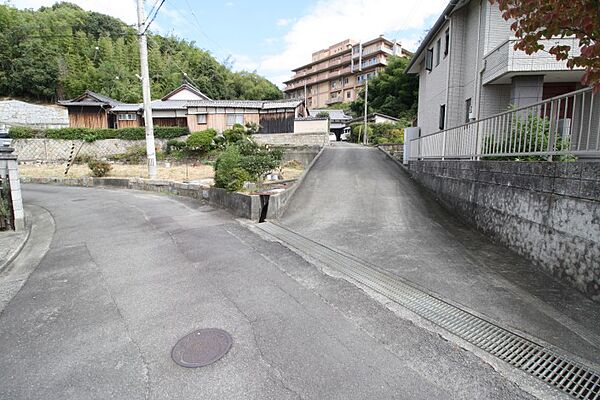 公道と敷地の接続部分