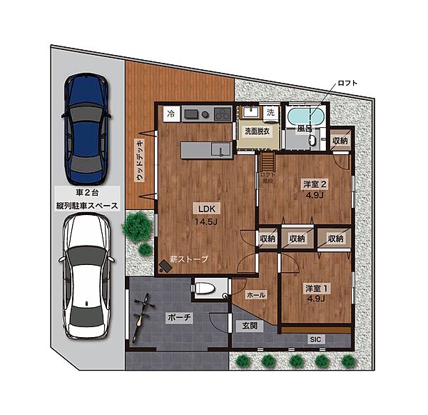 間取り：337000025861