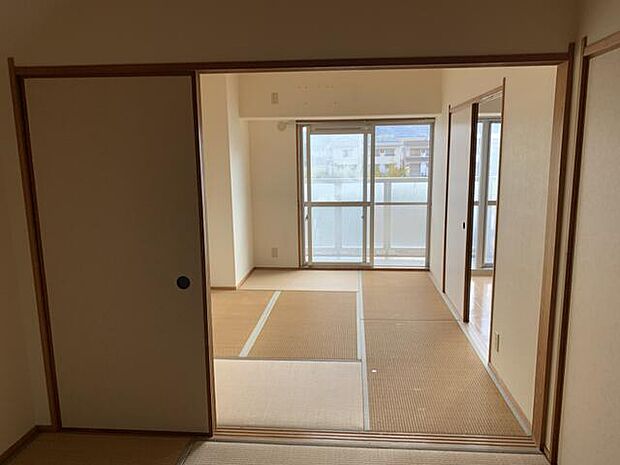 2間続きの和室は個室で使用もできます。