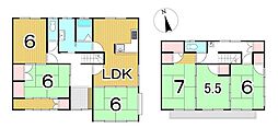 高松市木太町 一戸建 6LDKの間取り