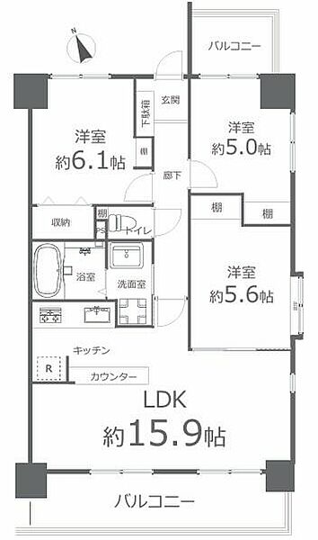 間取り：337000035681