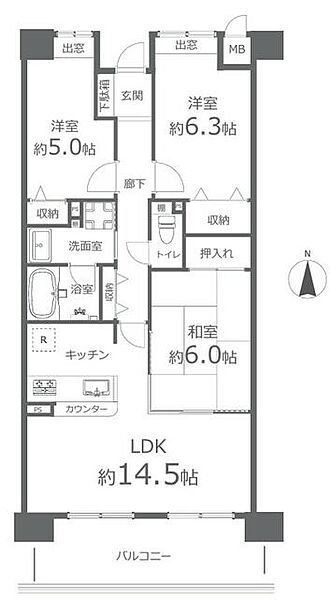 間取り：337000034475