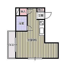 間取図画像 ワンルーム
