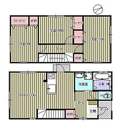 アル・ヴィータ松神子 3LDKの間取り