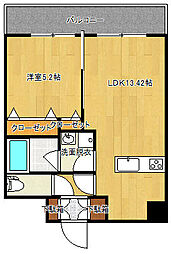 ロイヤルステージ庄内 1LDKの間取図画像