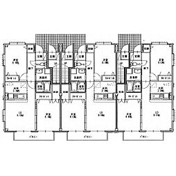 フォブールすみの 2LDKの間取図画像