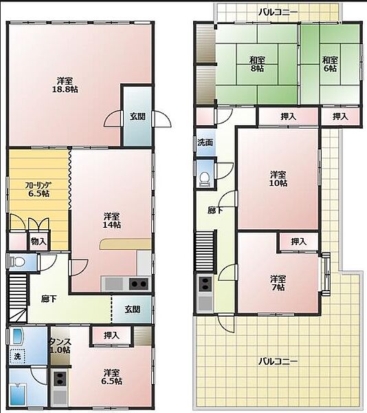 間取り：338000043547