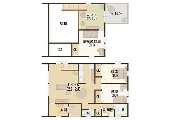 間取り：338000045857