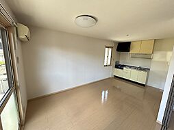 とさでん交通桟橋線 桟橋通五丁目駅 徒歩29分の賃貸アパート 2階2DKのリビング/ダイニング