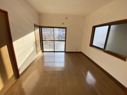 高知市六泉寺町　2DK　棟割（駐車場1台込み） 2階2DKのリビング/ダイニング