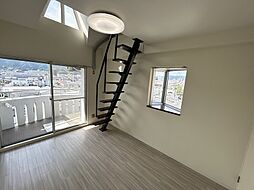 高知市新田町 1KＳ 最上階(初期費用減額CP) 8階1SKのリビング/ダイニング