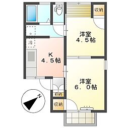 高知市神田 2K 1F(初期費用減額CP) 1階