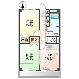 高知市西久万 2DK 1F 1階