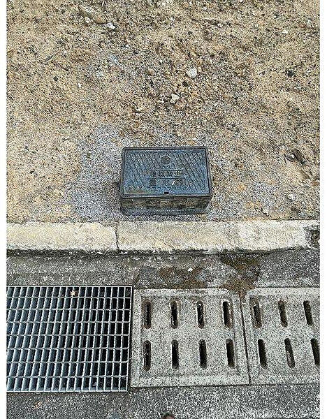 上水道は引込み済みです（メーター権利は13ミリ）。