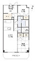 レジデンス大手前B4階1,680万円