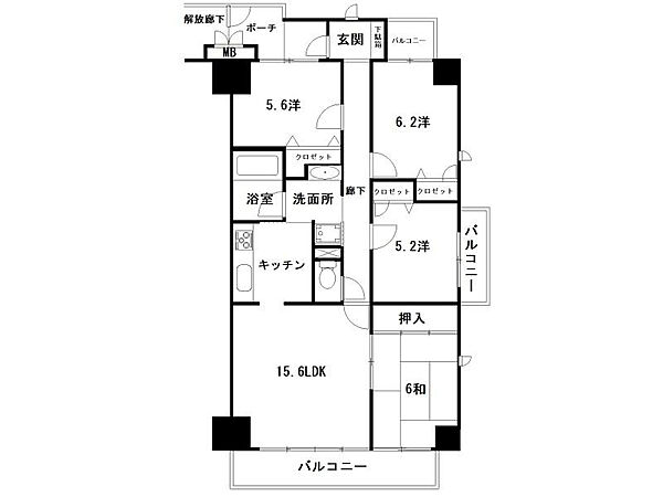 間取り：339000048708