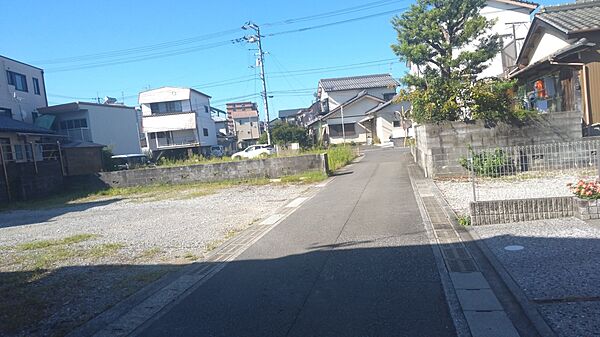 古田川前面道路