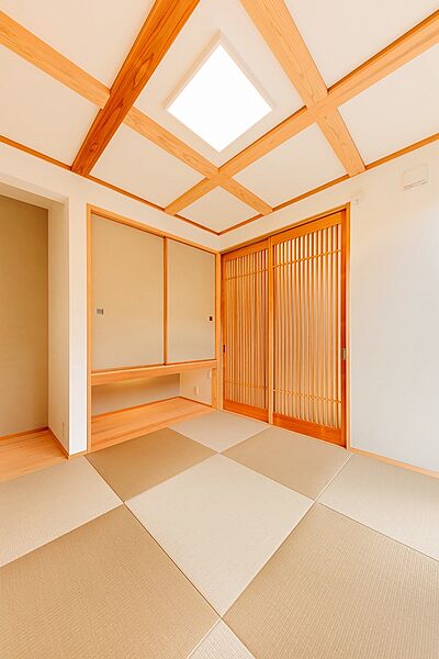 落ち着いた和室です。