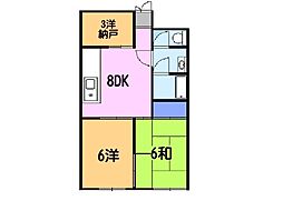 間取図画像 2DK