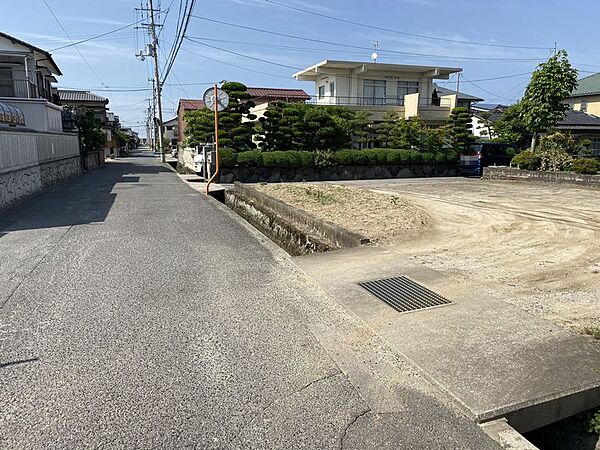 北方向　西側市道