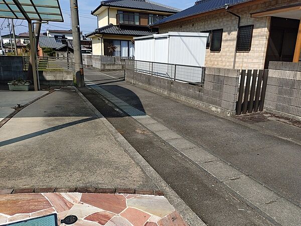 前面道路