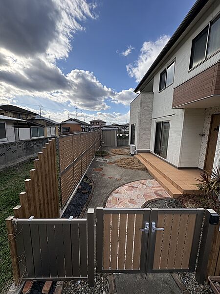様々な用途に使える、多目的ガーデン。