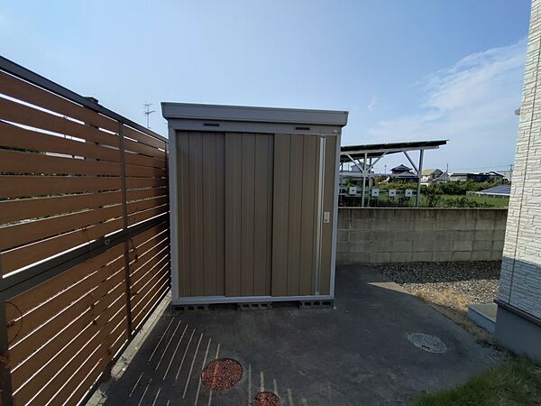物置もあります。