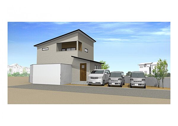 お車は3台駐車可能で、来客時も安心です。まずはお気軽に弊社へお問い合わせください。