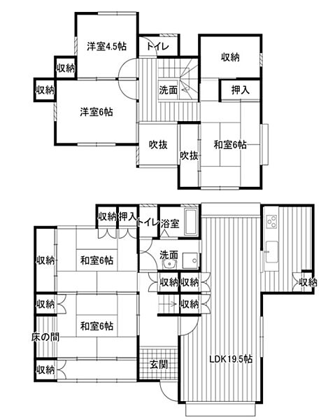 間取り：338000053383