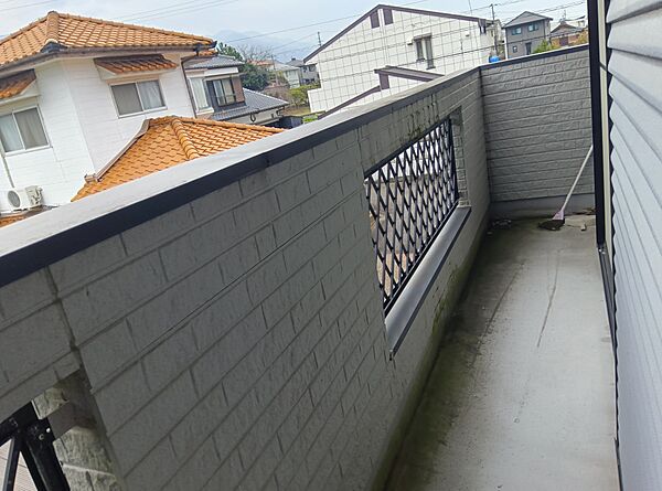 2wayバルコニーなのでとても便利です
