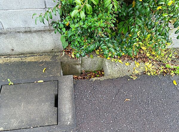 境界です