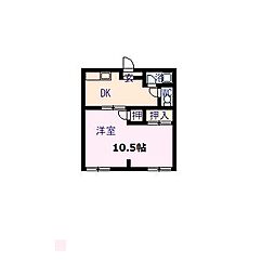 間取図画像 1DK
