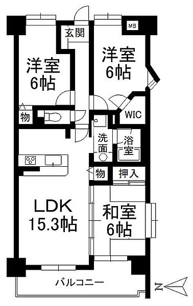 間取り：338000055642