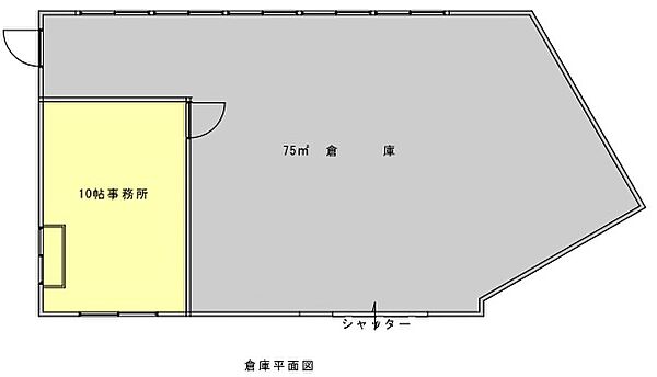 倉庫平面図