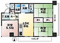 須賀ハイツ4階5.3万円