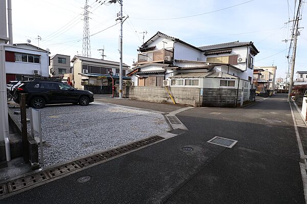 北側道路より撮影