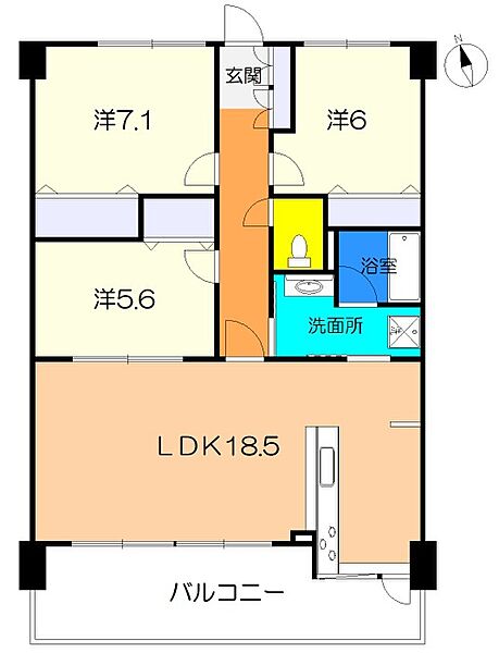 間取り：339000055406