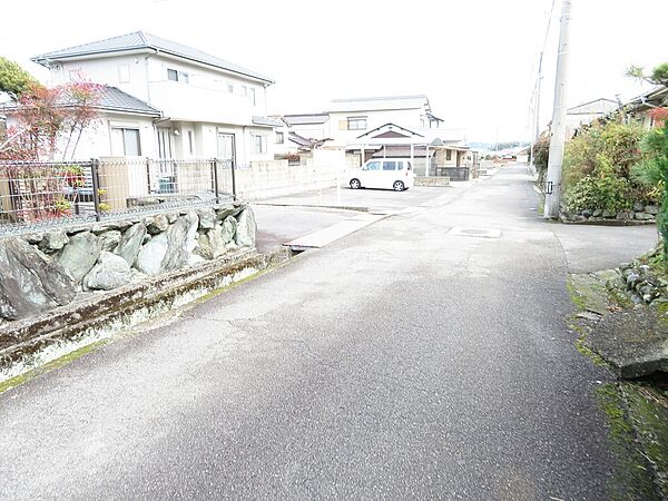 前面道路と進入路