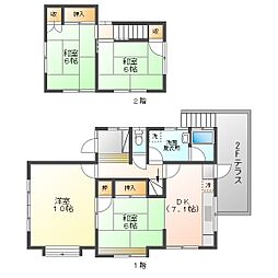 新居浜市萩生 一戸建 萩生農地付き中古住宅