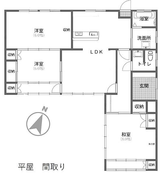 万々　売戸建て