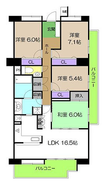 間取り：339000054322