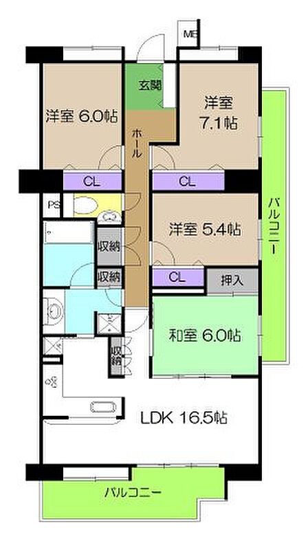 【間取り】