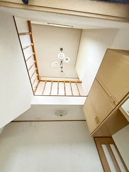 【内装】玄関上吹き抜け