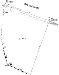 愛媛県松山市南久米町の土地画像
