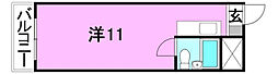 間取図画像 ワンルーム