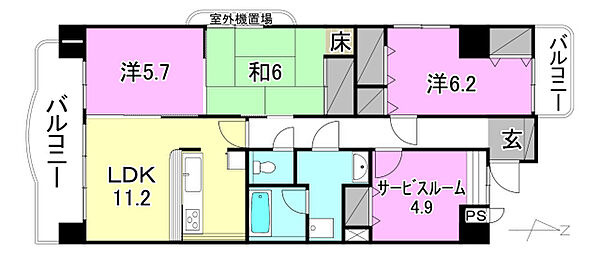 間取り：338000047839