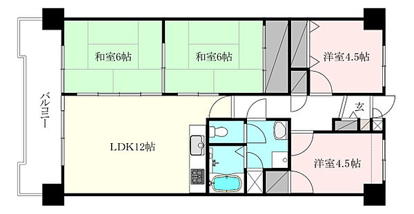 間取り：338000055556